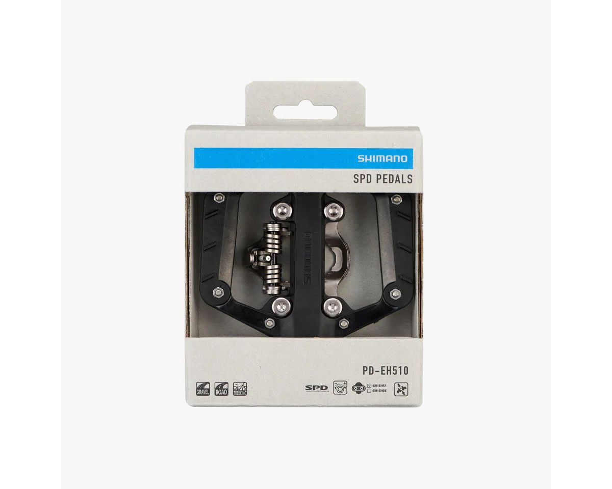 Shimano PD-EH510 SPD/Platform Pedals (Black) - view 6